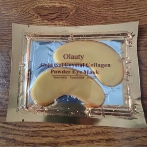 Olauty Gold Crystal Collagen Powder Eye Mask - Gold